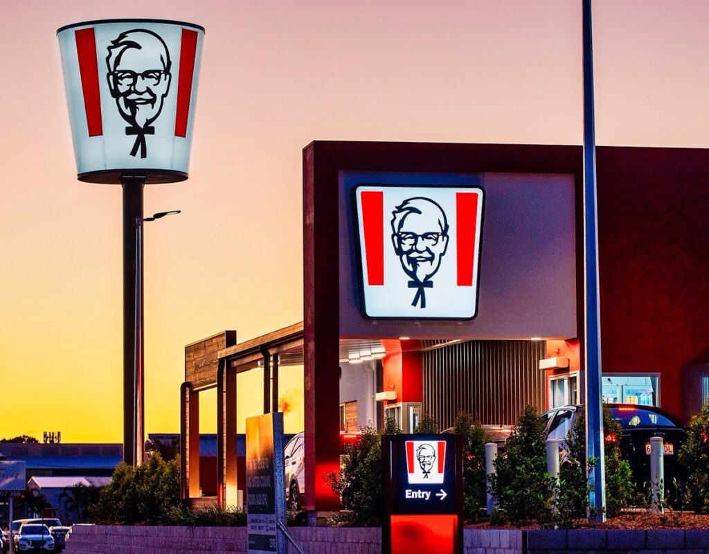 Signage application example