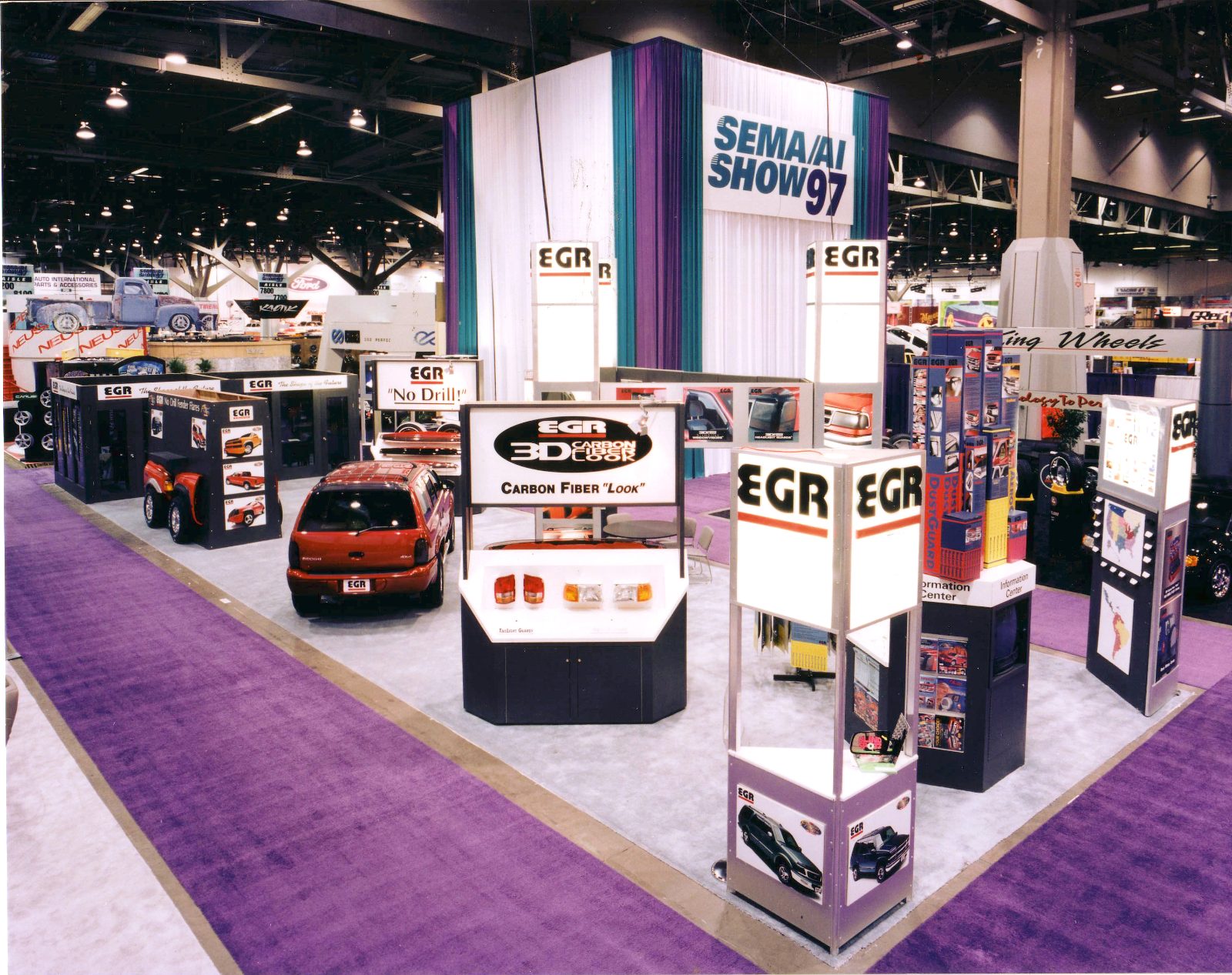 Historical EGR Group trade show photography