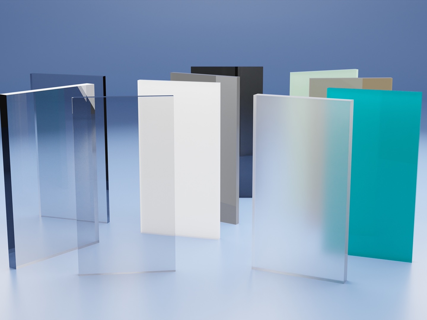 EGR Extrusion polymer sheet in a range of colours and finishes